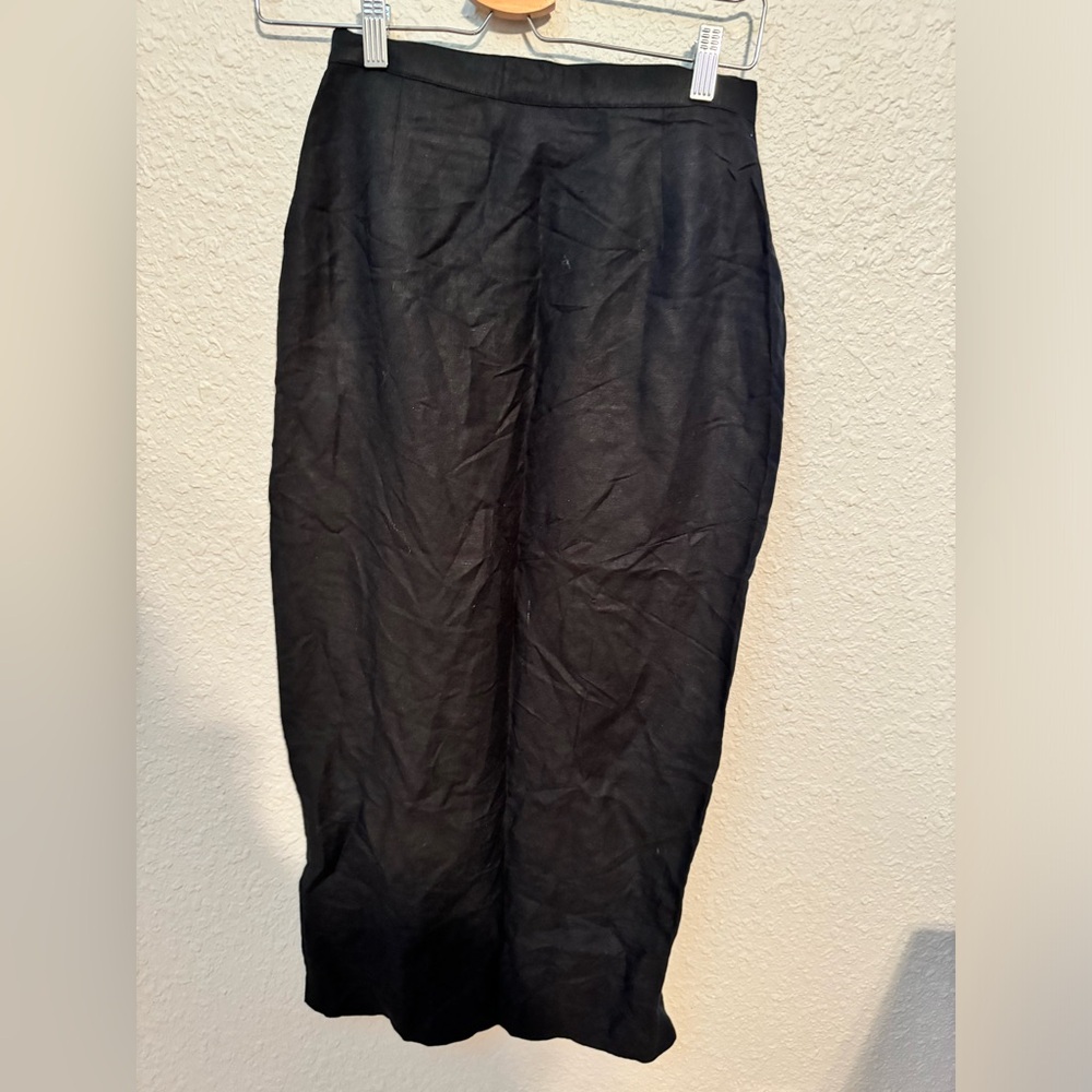 Vintage NY & Co Linen Blend Skirt